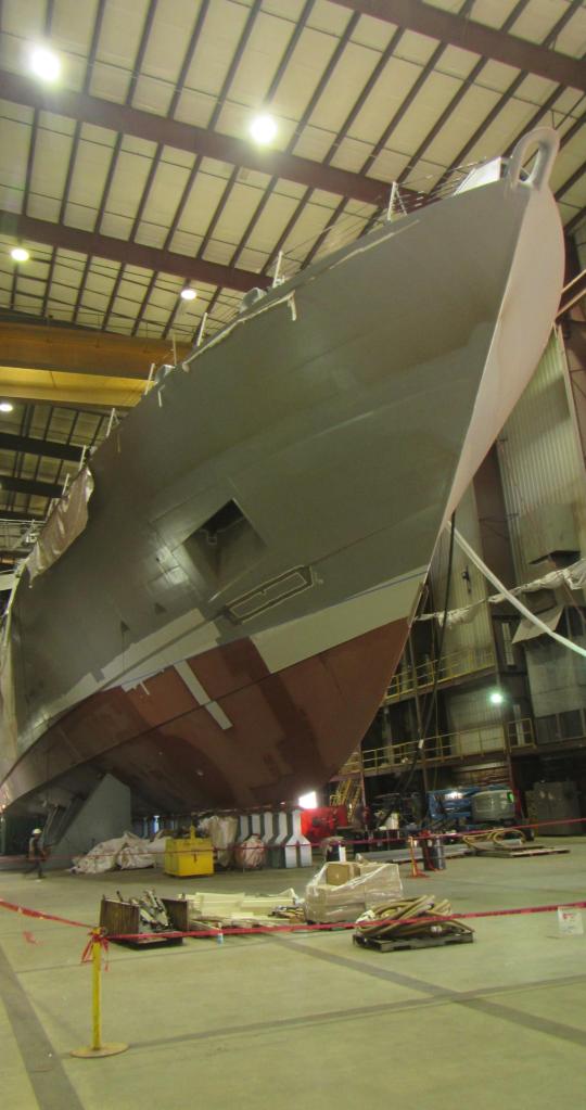 USS Cooperstown construction underway Baseball Hall of Fame